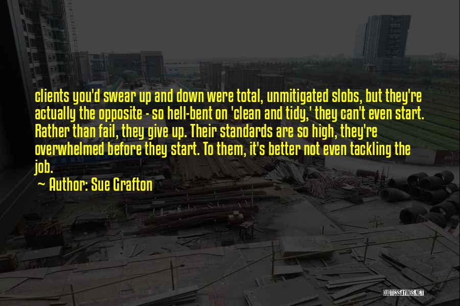 Tackling Quotes By Sue Grafton