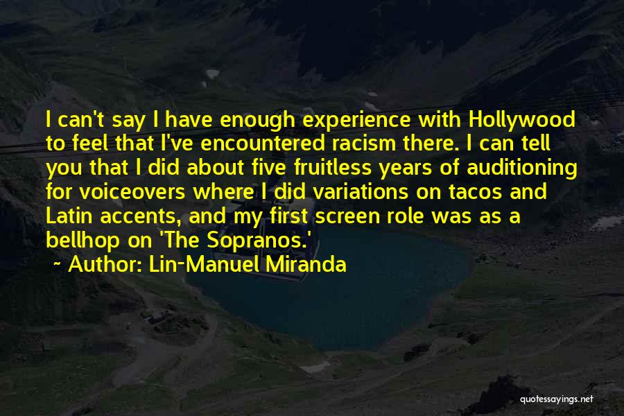 Tacos Quotes By Lin-Manuel Miranda