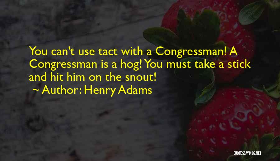 Tact Quotes By Henry Adams