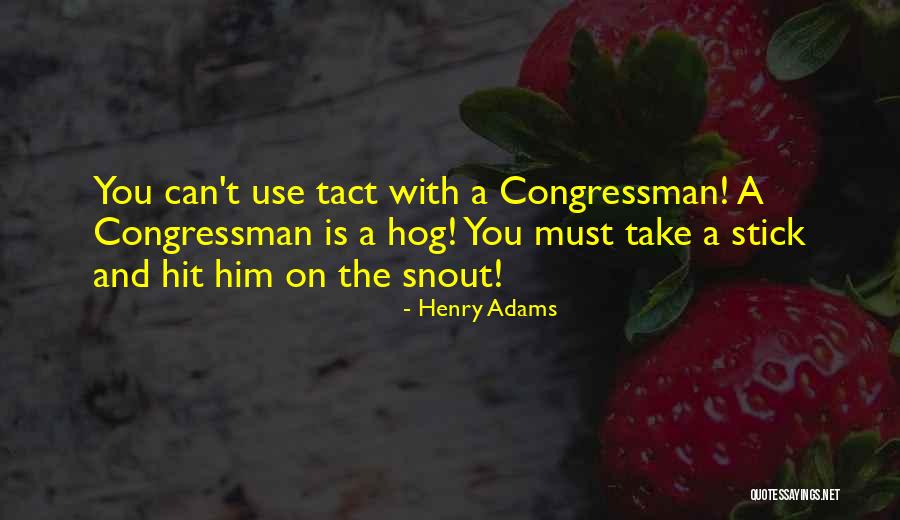 Tact Quotes By Henry Adams