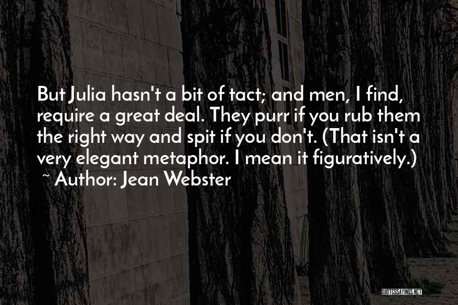 Tact Quotes By Jean Webster