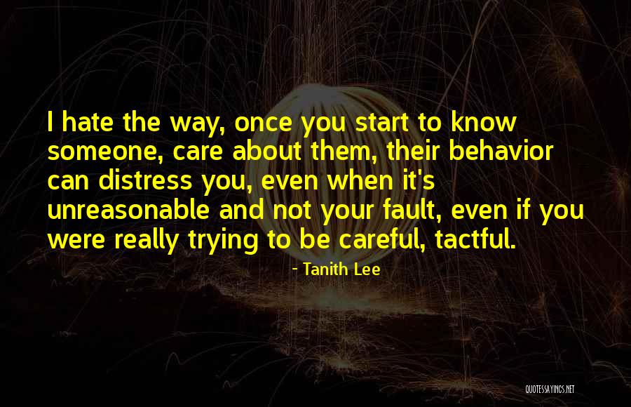 Tact Quotes By Tanith Lee