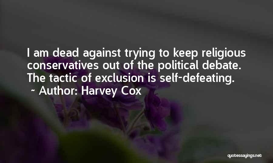 Tactic Quotes By Harvey Cox