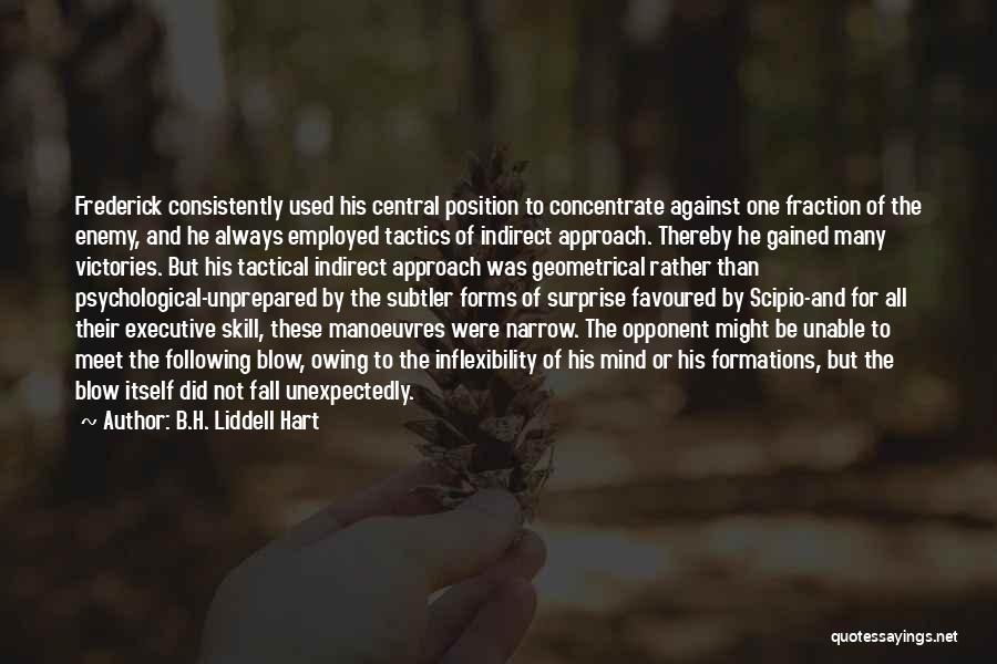 Tactical Quotes By B.H. Liddell Hart