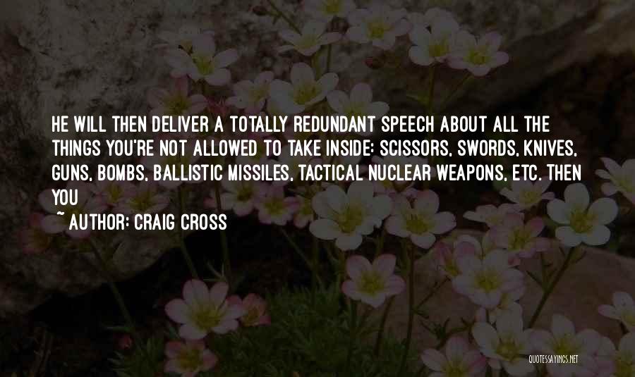 Tactical Quotes By Craig Cross