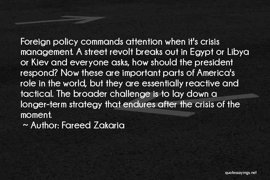 Tactical Quotes By Fareed Zakaria