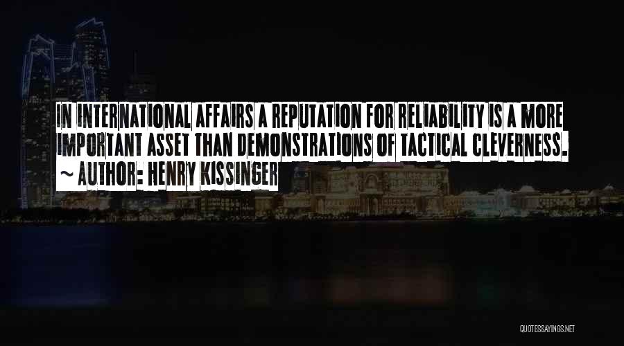 Tactical Quotes By Henry Kissinger