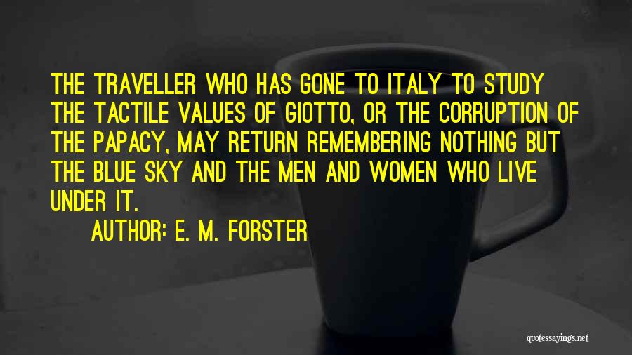 Tactile Quotes By E. M. Forster