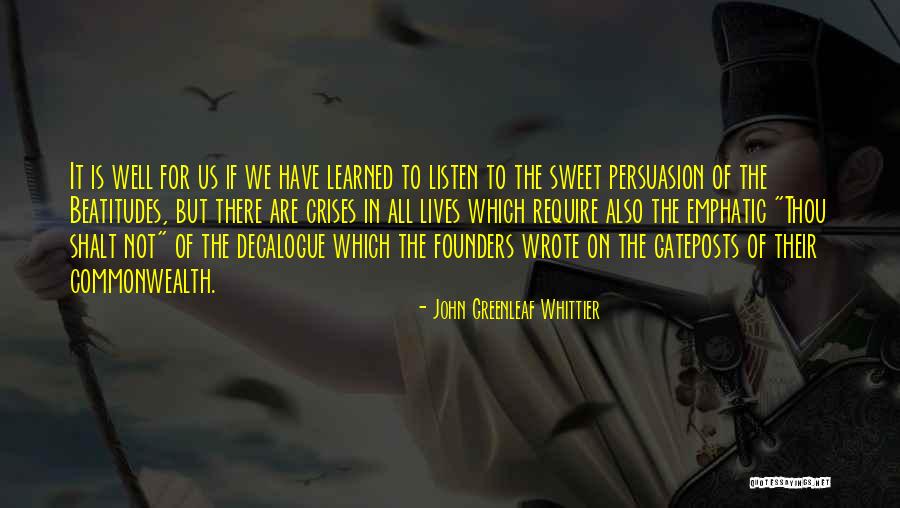 Tadamichi Ohta Quotes By John Greenleaf Whittier Tadamichi Ohta Quotes By John Greenleaf Whittier