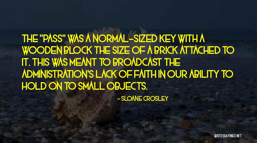 Taddonio Family Foundation Quotes By Sloane Crosley Taddonio Family Foundation Quotes By Sloane Crosley