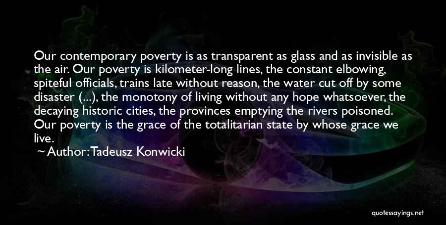 Tadeusz Konwicki Quotes 1974743