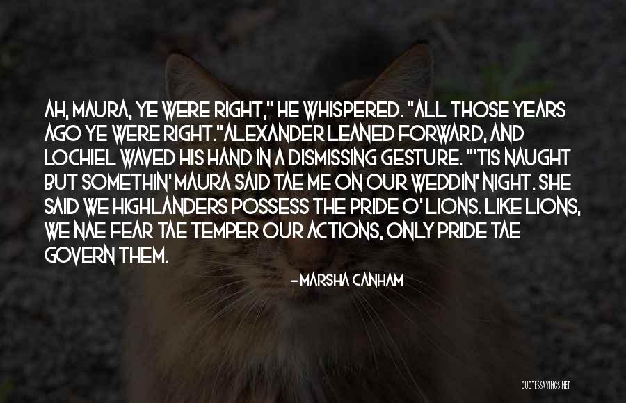 Tae Quotes By Marsha Canham