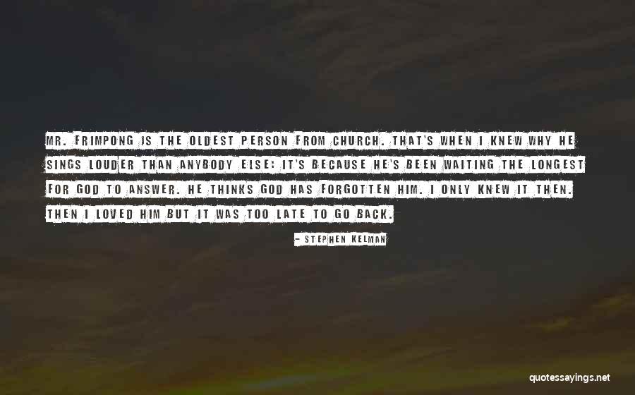 Taffi Quotes By Stephen Kelman Taffi Quotes By Stephen Kelman