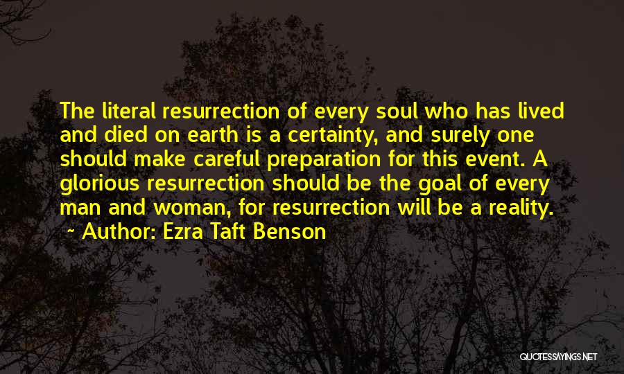 Taft Quotes By Ezra Taft Benson