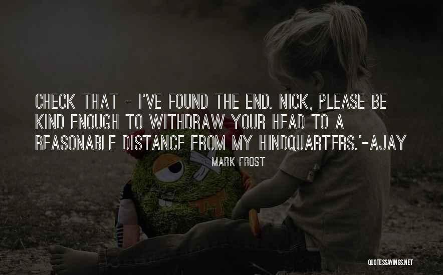 Tafuta Wachumba Quotes By Mark Frost Tafuta Wachumba Quotes By Mark Frost