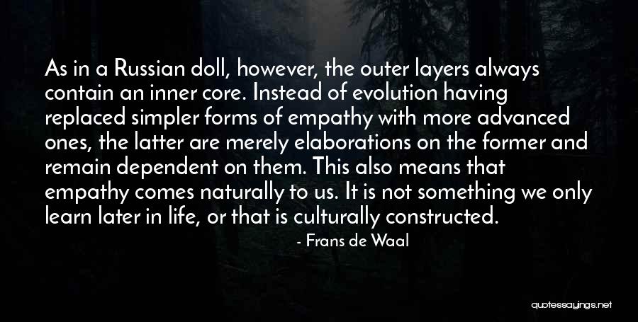 Tagalog Cheesy Quotes By Frans De Waal Tagalog Cheesy Quotes By Frans De Waal
