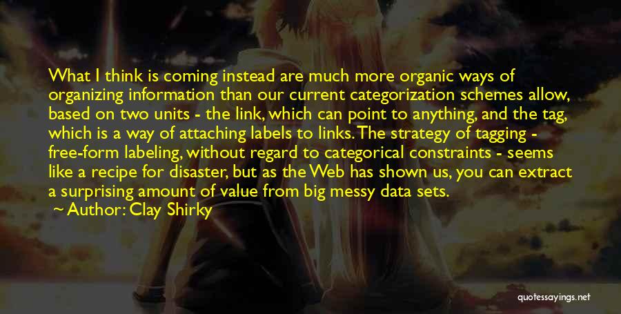 Tagging Quotes By Clay Shirky