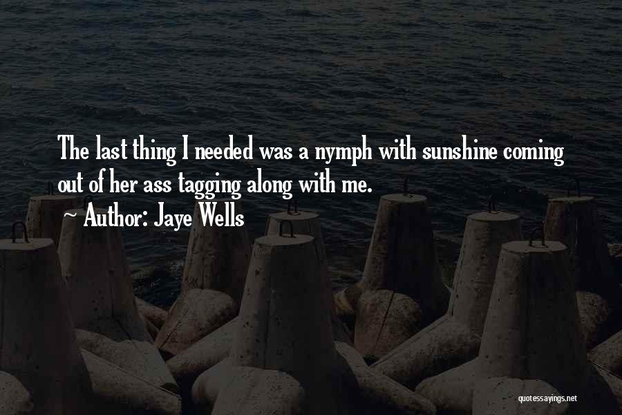 Tagging Quotes By Jaye Wells