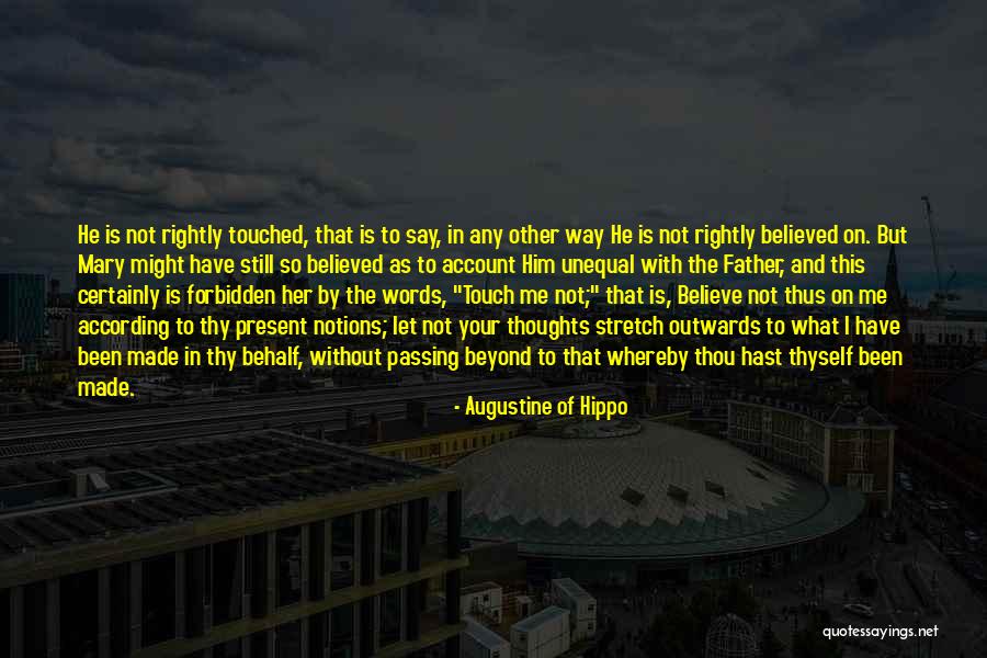 Taghreed As Sanie Quotes By Augustine Of Hippo