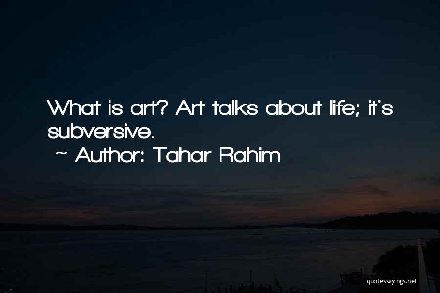 Tahar Rahim Quotes 789420