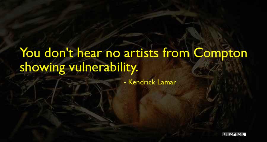 Tahera Darensburg Crane Quotes By Kendrick Lamar Tahera Darensburg Crane Quotes By Kendrick Lamar