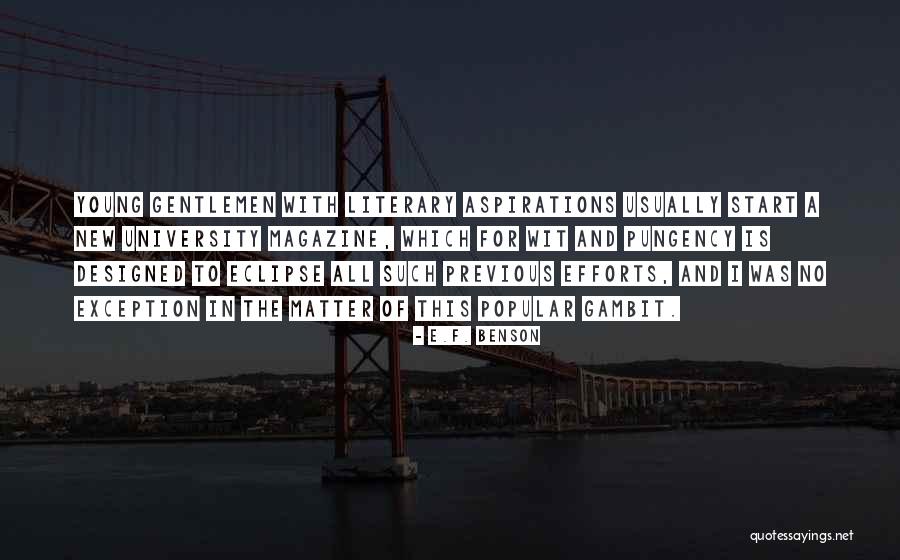 Tahys Chehade Quotes By E.F. Benson Tahys Chehade Quotes By E.F. Benson