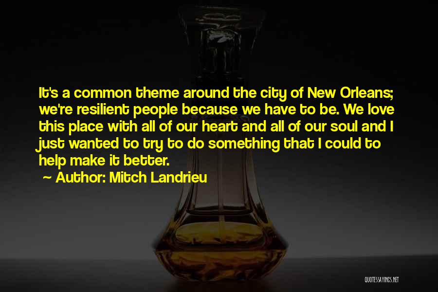 Tailleur Quotes By Mitch Landrieu