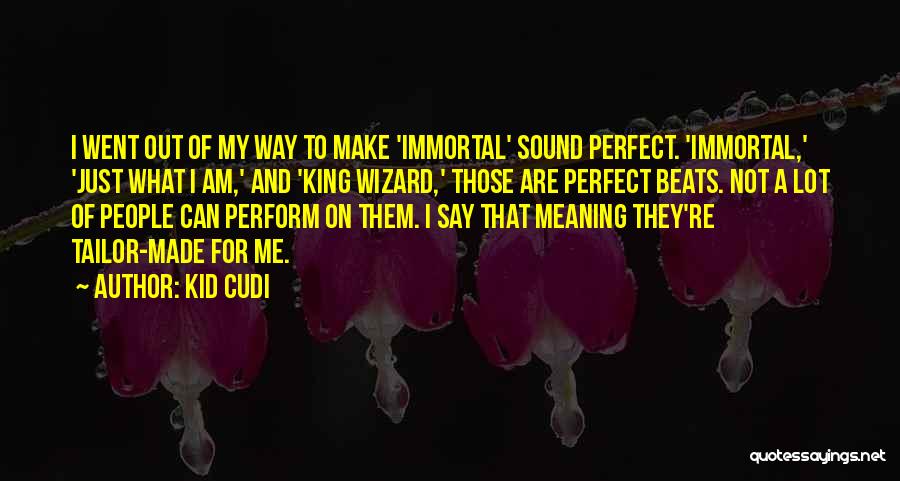 Tailor Quotes By Kid Cudi