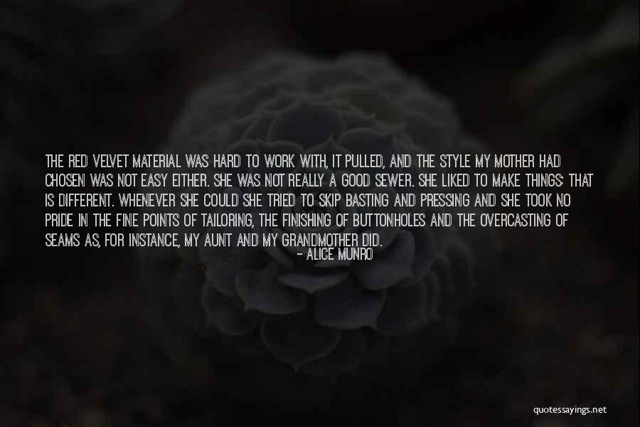 Tailoring Quotes By Alice Munro Tailoring Quotes By Alice Munro