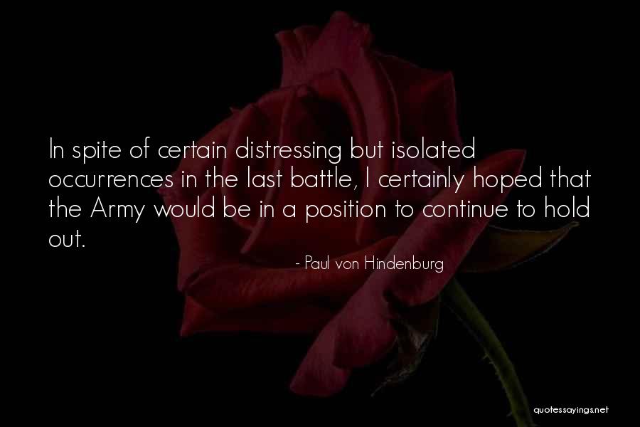 Taina Licciardo Quotes By Paul Von Hindenburg Taina Licciardo Quotes By Paul Von Hindenburg