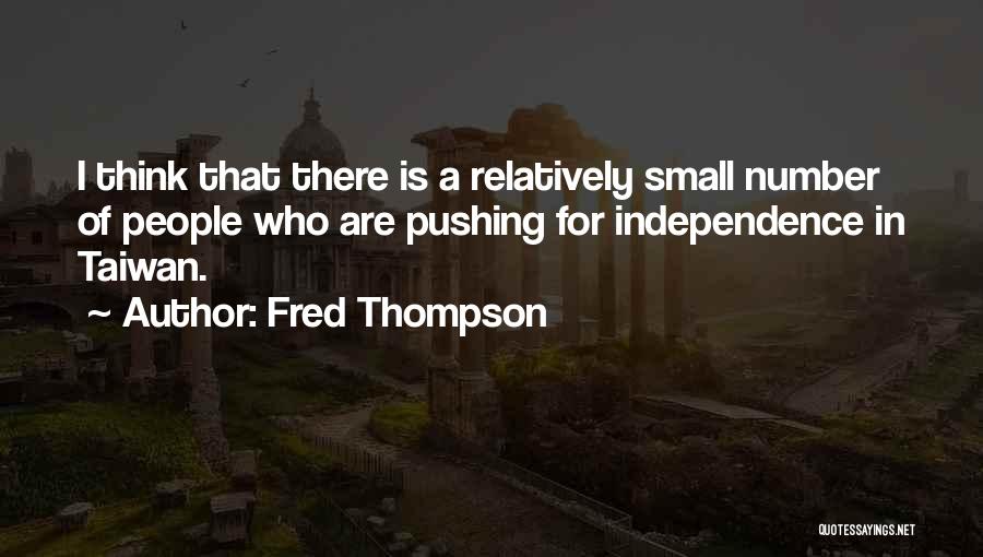 Taiwan Quotes By Fred Thompson