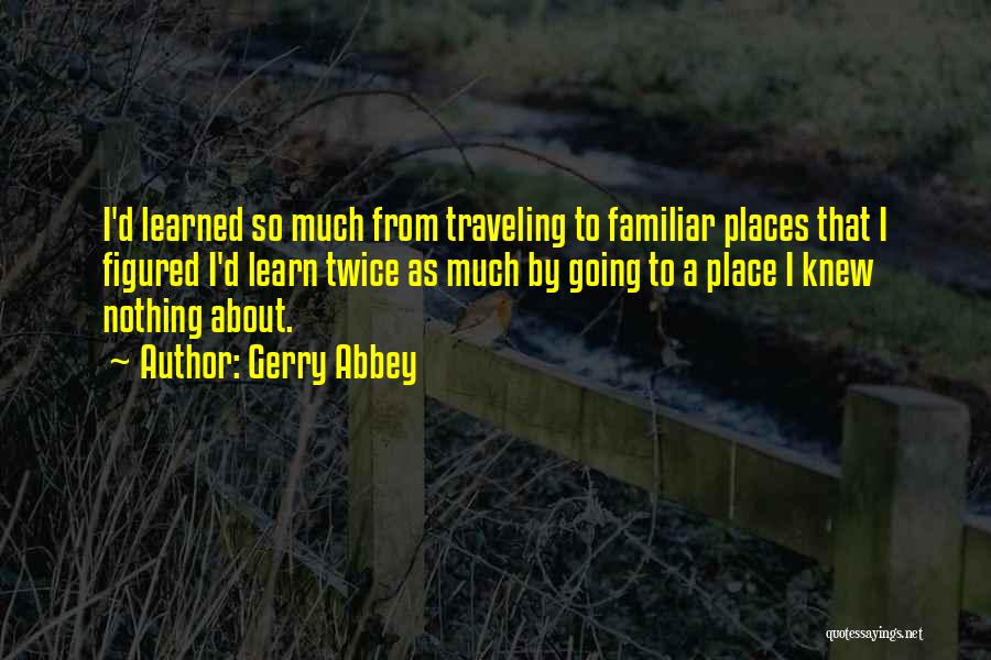 Taiwan Quotes By Gerry Abbey