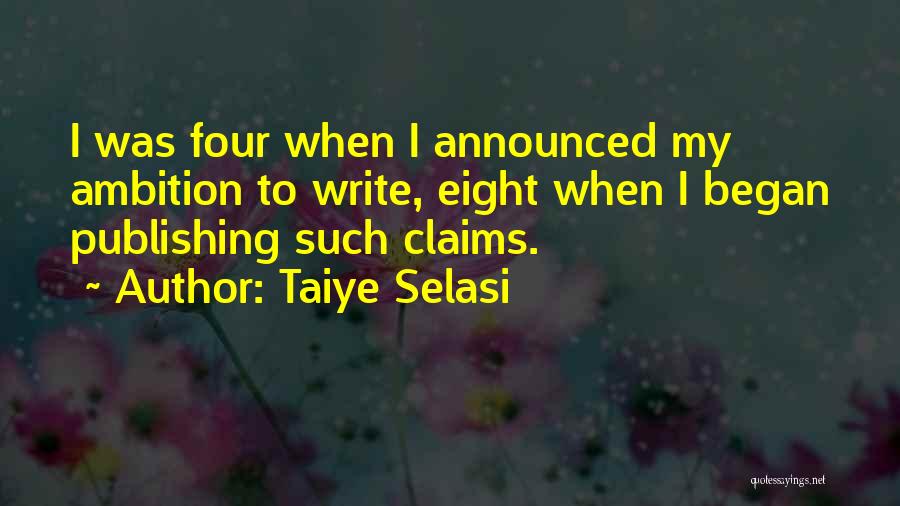 Taiye Selasi Quotes 77378