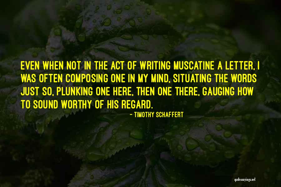 Taizo Nakano Quotes By Timothy Schaffert Taizo Nakano Quotes By Timothy Schaffert
