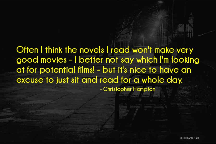 Tajammal Hussain Quotes By Christopher Hampton Tajammal Hussain Quotes By Christopher Hampton