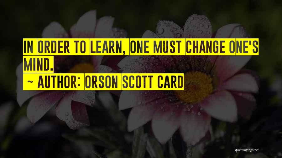 Tajnid Quotes By Orson Scott Card