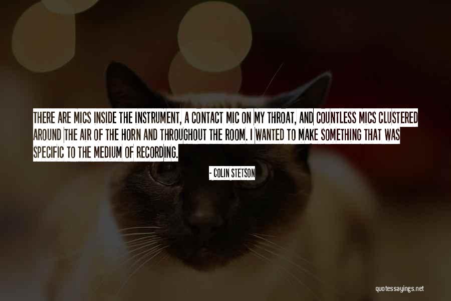Takao Brentwood Quotes By Colin Stetson Takao Brentwood Quotes By Colin Stetson