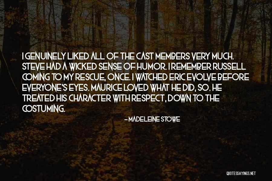 Takasaki Quotes By Madeleine Stowe Takasaki Quotes By Madeleine Stowe