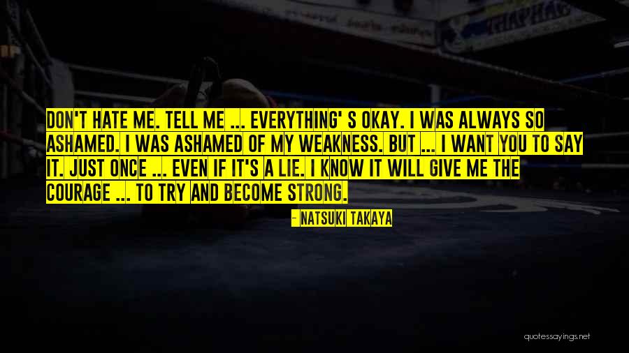 Takaya Quotes By Natsuki Takaya Takaya Quotes By Natsuki Takaya