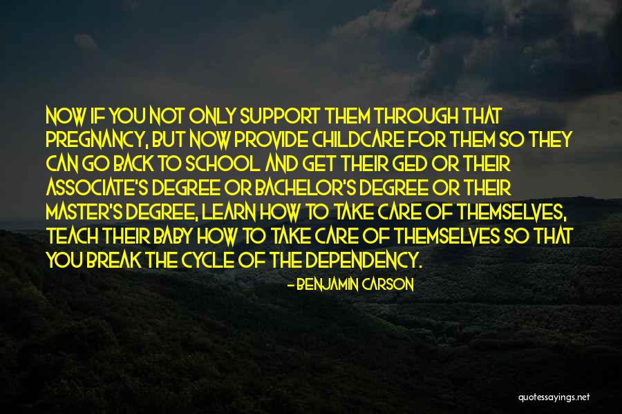 Take A Break From School Quotes By Benjamin Carson Take A Break From School Quotes By Benjamin Carson
