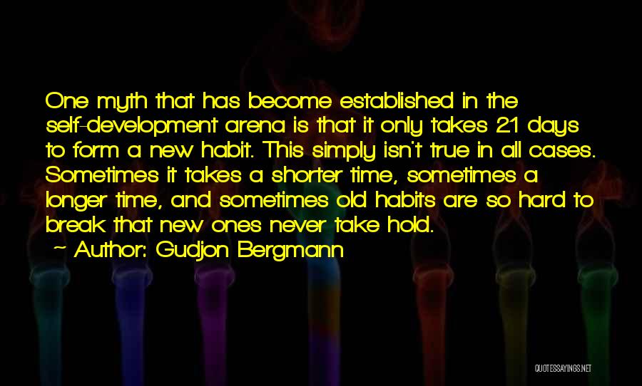 Take A Break From Stress Quotes By Gudjon Bergmann