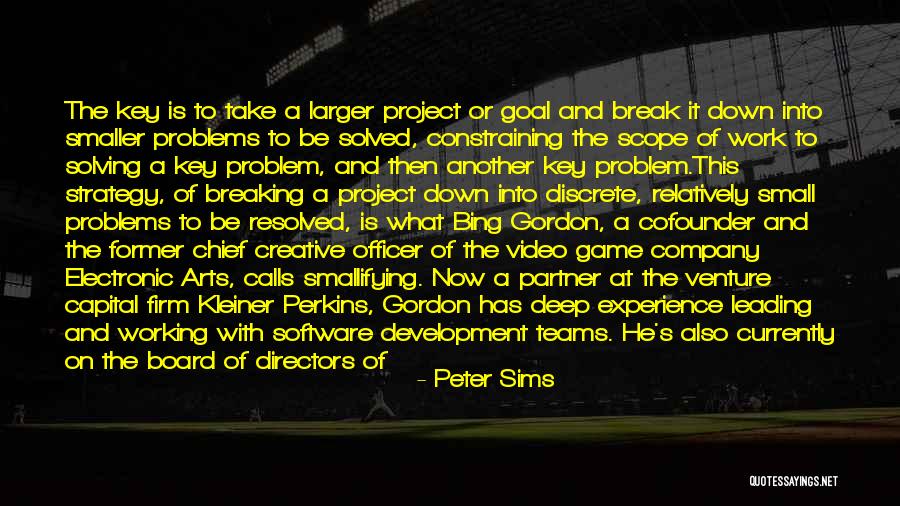 Take A Break From Work Quotes By Peter Sims Take A Break From Work Quotes By Peter Sims