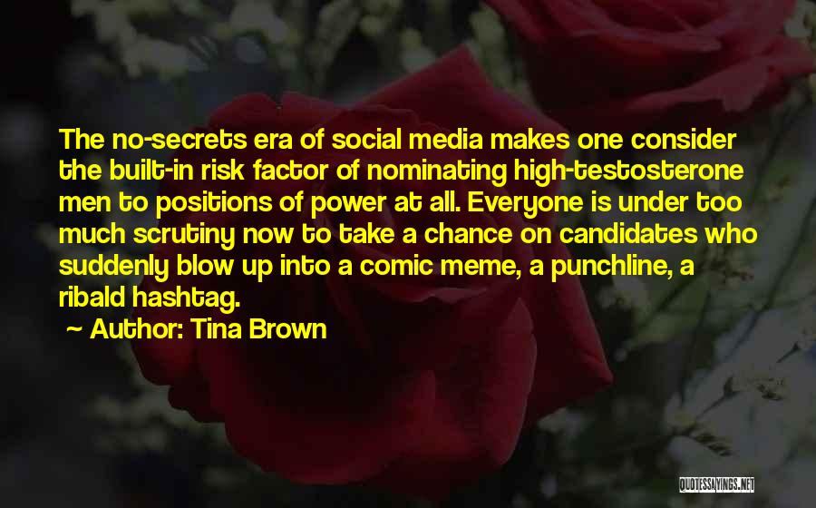 Take A Chance Risk Quotes By Tina Brown