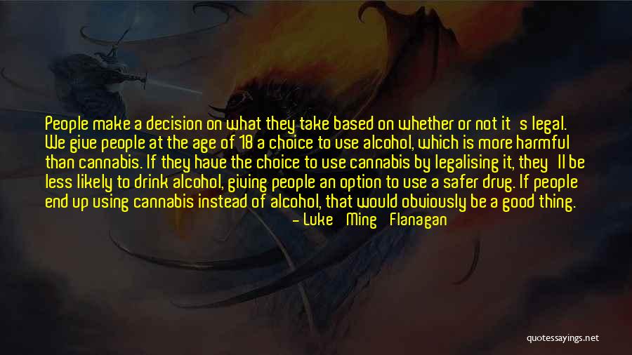 Take A Decision Quotes By Luke 'Ming' Flanagan Take A Decision Quotes By Luke 'Ming' Flanagan