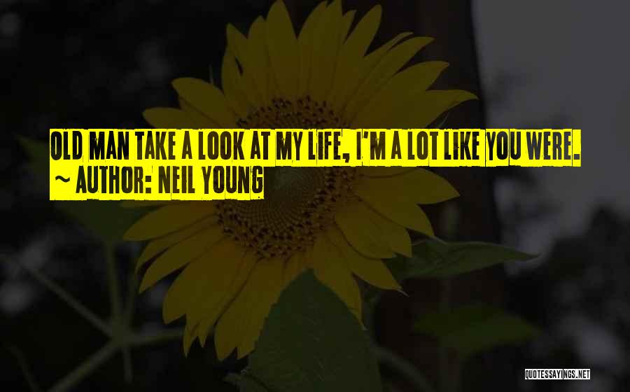 Take A Look At My Life Quotes By Neil Young