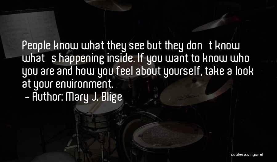 Take A Look At Yourself Quotes By Mary J. Blige