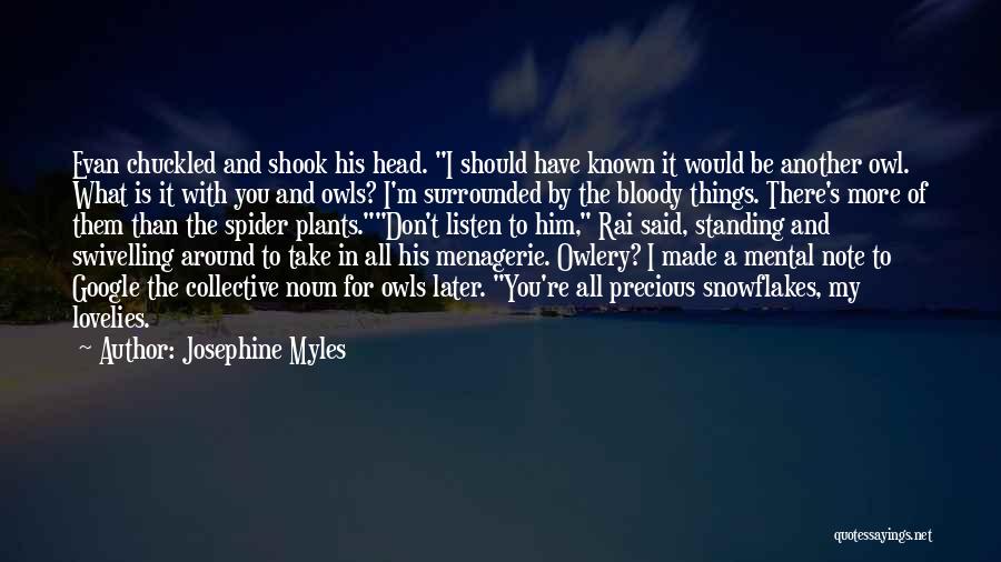 Take A Note Quotes By Josephine Myles