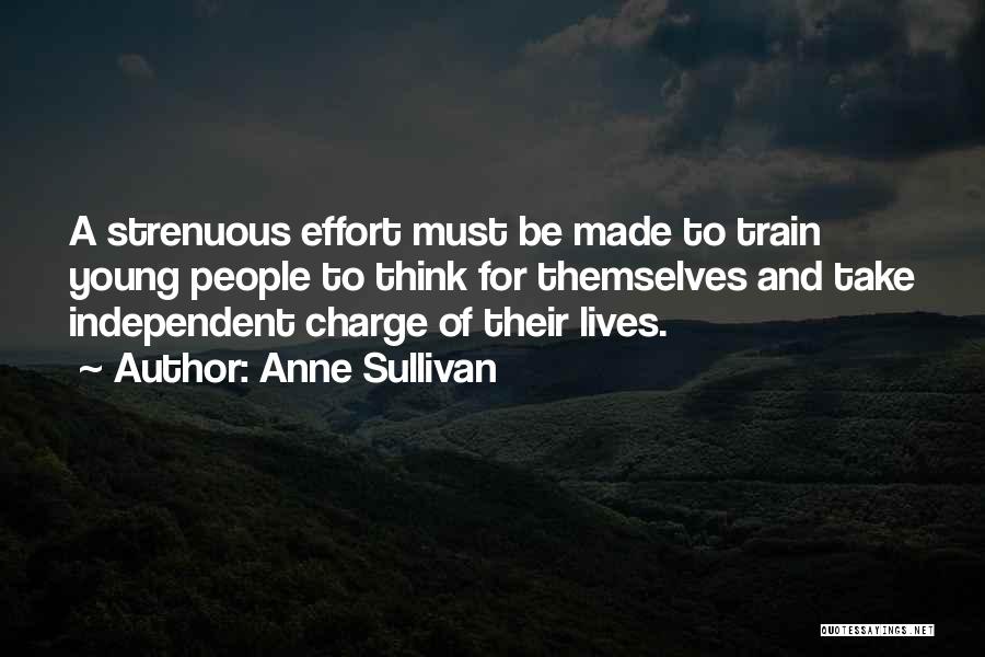 Take A Train Quotes By Anne Sullivan