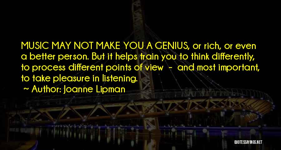 Take A Train Quotes By Joanne Lipman