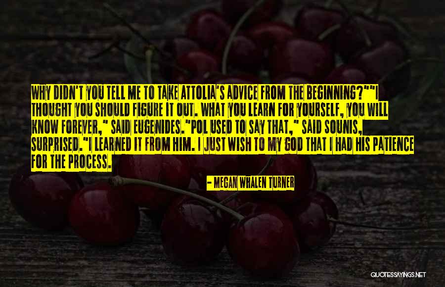 Take Advice Quotes By Megan Whalen Turner Take Advice Quotes By Megan Whalen Turner